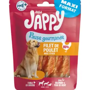 JAPPY Family Pack Filets de poulet + Stick collagène 300g