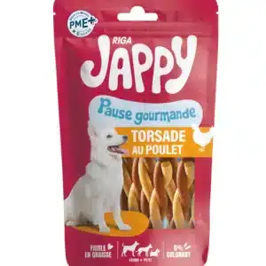 JAPPY Torsade au poulet 100g